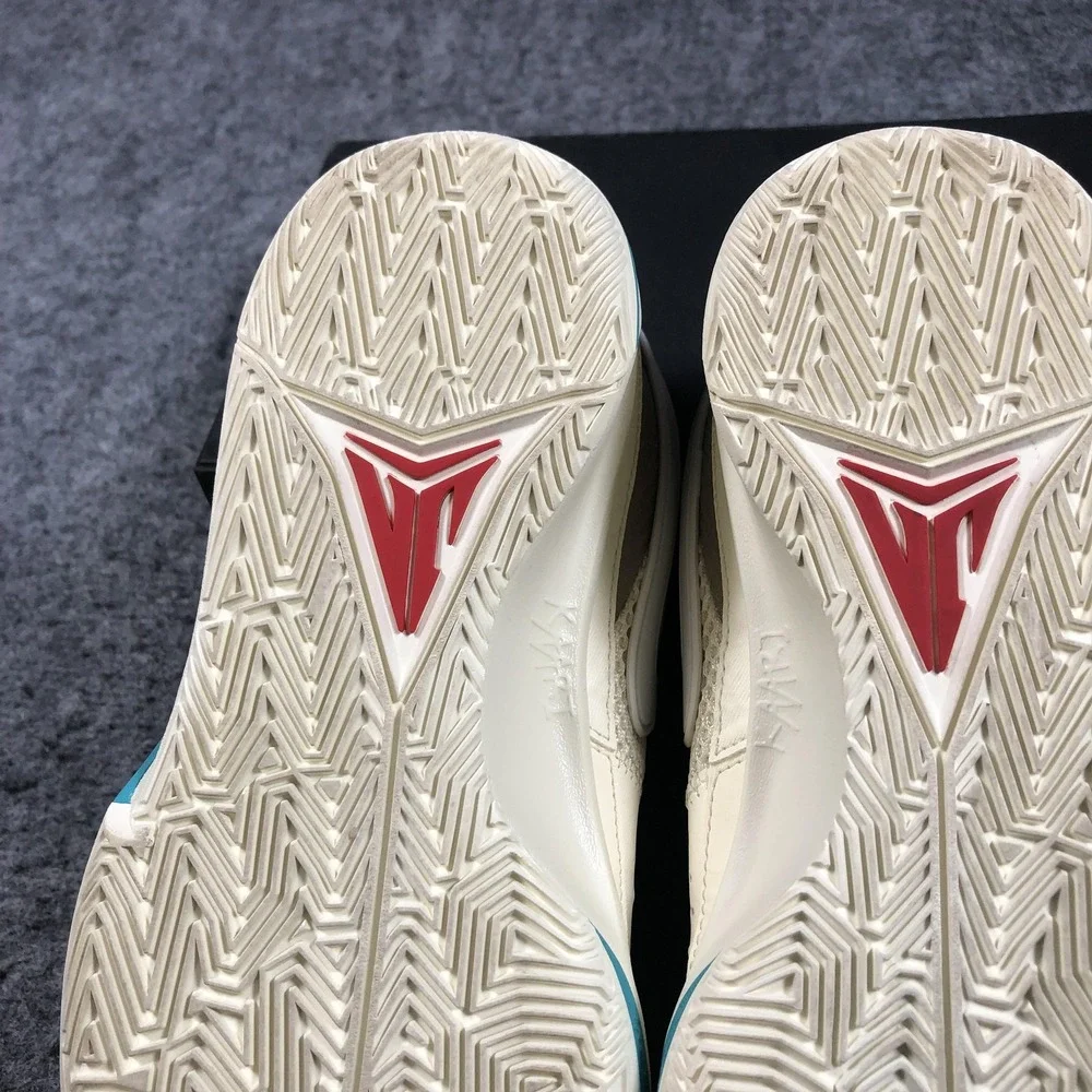Nike Ja 1 DR8785-102 Shoes Mens 7.5 Beige Teal Low Top Basketball Sneakers